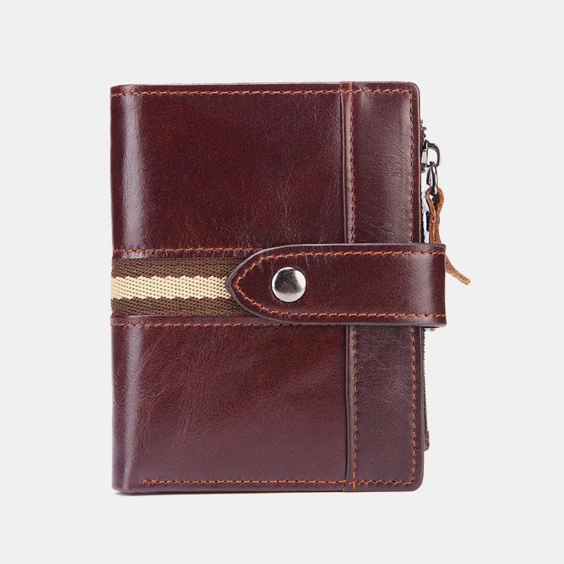 Genuine Leather Multifunctional  Wallet mySite